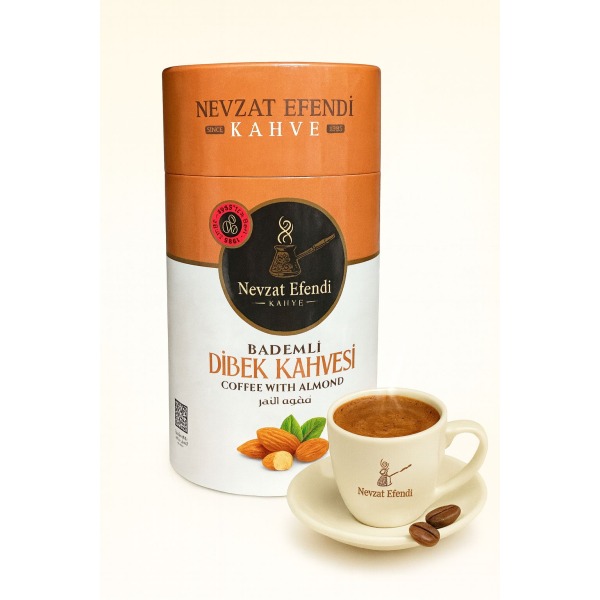Nevzat Efendi Bademli Dibek Kahvesi 400 g – Geleneksel Özel Karışım